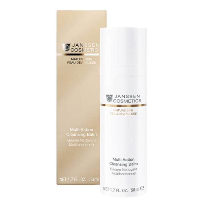 JANSSEN COSMETICS Multi Action Cleansing Balm Καθαριστικό Έλαιο-Μάσκα-Βάλσαμο για Απαιτητικές Επιδερμίδες (3 προϊόντα σε 1) 50ml